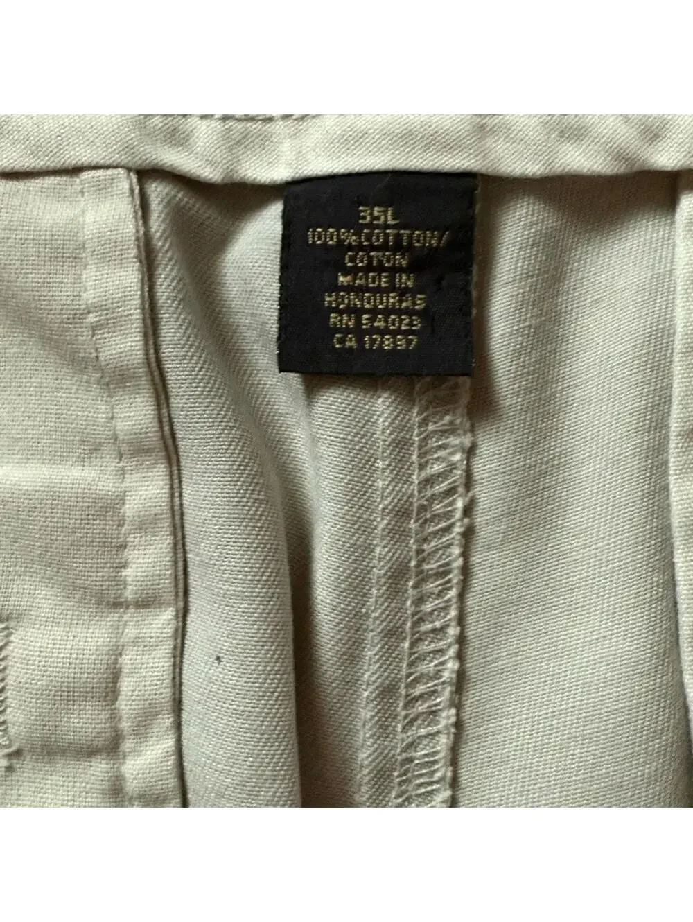 Banana Republic Chino khaki chino  pants in stone 35L